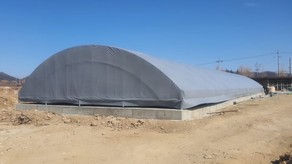 경상북도 영주 창고 시공 자료